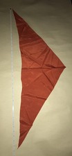 Vintage Original Soviet Union USSR Russian red scarf - Approx. 95 cm long