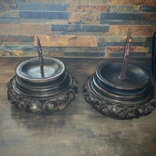 Pair antique large - pair,