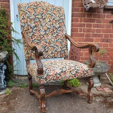 Louis XIV Style Chair Tapestry