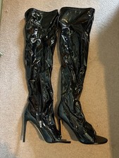 Thigh High Ego Stripper Heels