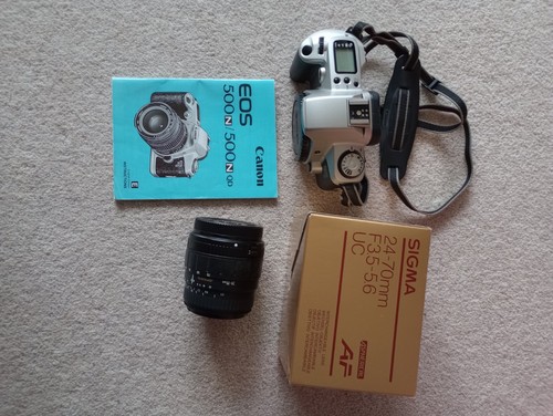 Canon eos 500n film - canon, camera