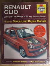 Renault Clio haynes car