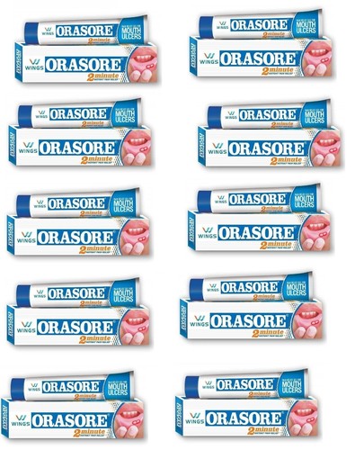 Orasore mouth ulcer - mouth, gel