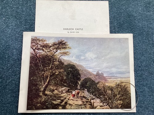 Harlech castle david cox - harlech,
