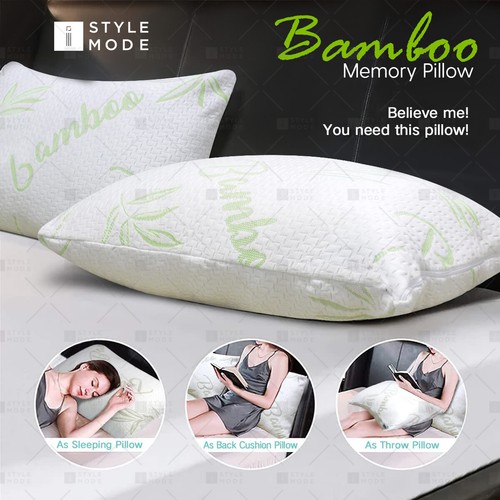 Bamboo memory foam - pillow, head