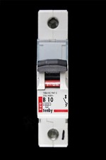 TENBY 10 AMP CURVE B 6kA MCB CIRCUIT BREAKER B610