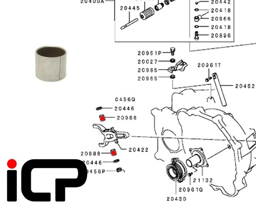 Genuine gearbox clutch - 2, x
