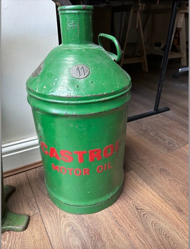 Vintage castrol motor - castrol, oil