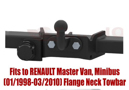 Flange neck tow - tow, bar