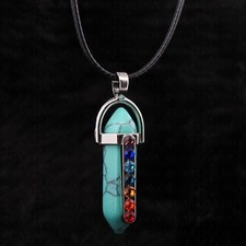 7 Chakra Necklace Crystal