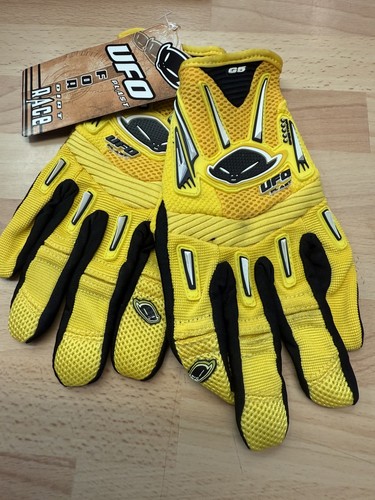 Ufo motocross gloves yellow - ufo, g5