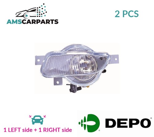 Fog light lamp pair - fog,