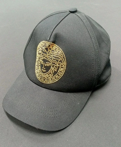 Versace medusa studded cap - versace, cap-
