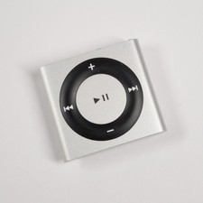 Apple iPod Shuffle 2GB 4th Gen Generation Silver MP3 EXCELLENT WARRANTY