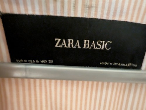 Zara basic rose raincoat size - rose,