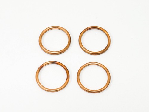 Exhaust copper gaskets for - 4x,