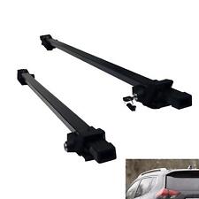 Aluminium Locking Roof Rack Cross Bars fits Nissan X-Trail with raised rails