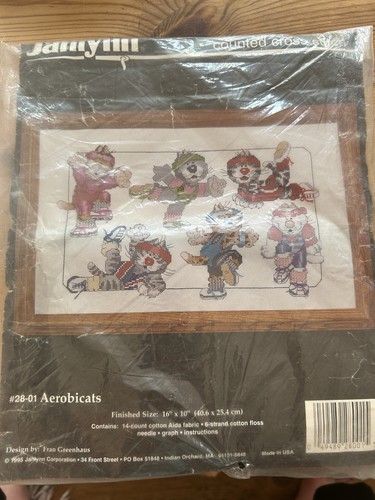 Cat cross stitch - , kit