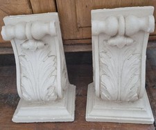 2 Plaster Sconces..  Corbel.