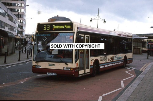 Bus slide 35mm reading buses - reading,