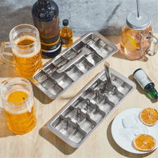 Stainless Steel Ice Cube Tray