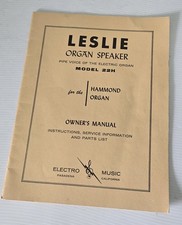 Leslie organ speaker 22h - leslie,