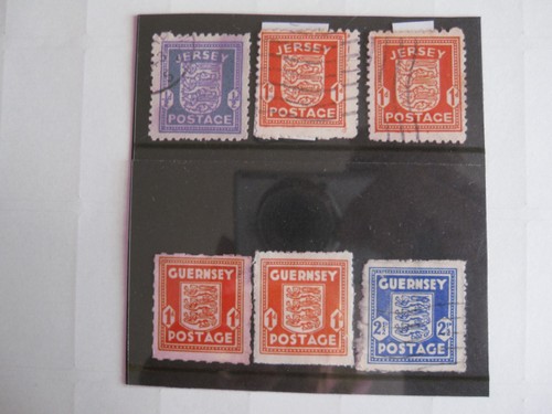 Channel islands stamps issued - channel,