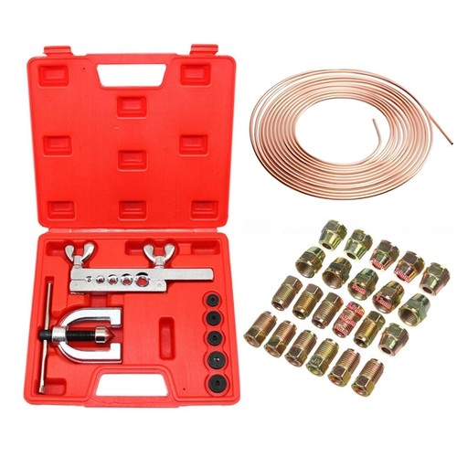 Brake pipe flaring tool kit - pipe,