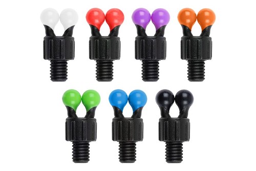 Fox black label bobbin clips - black,