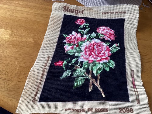 Completed tapestry needlepoint - tapestry,