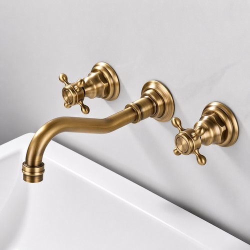 Antique brass knobs - brass,