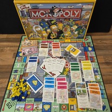 Simpsons Monopoly Board Game