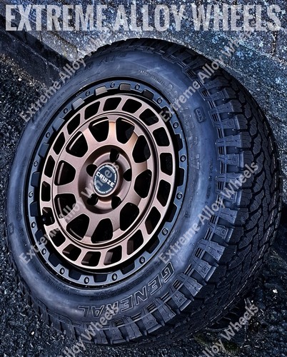 Black bronze alloy wheels - black,