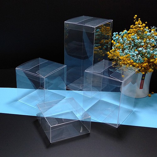 25x clear pvc boxes wedding - 25x,