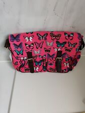 Womens Girls Pink Butterfly