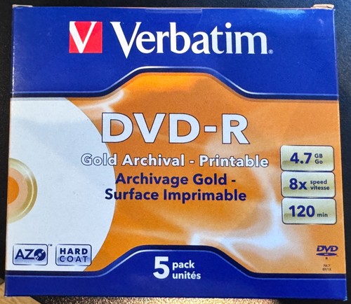 Verbatim gold archivage dvd - verbatim,