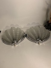 Art Deco sconces Odeon Clam