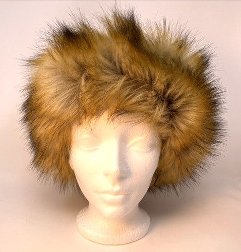 Real raccoon headband - headband, in
