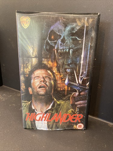 Highlander 1989 vhs pal format - vhs,