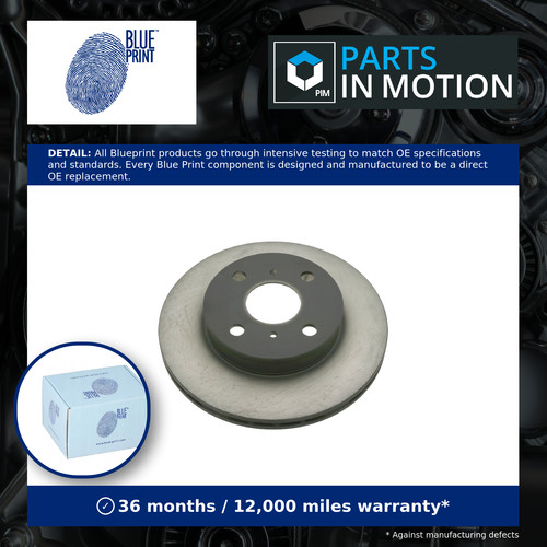 Brake discs pair vented - 2x,