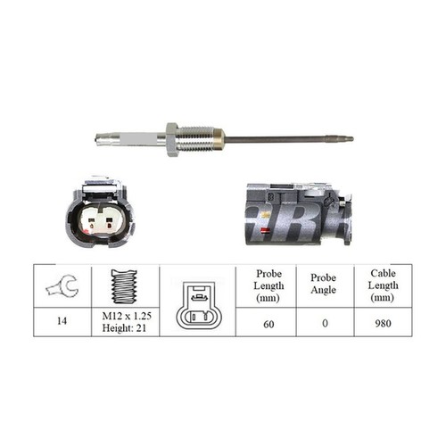 Exhaust temperature sensor - temperature,