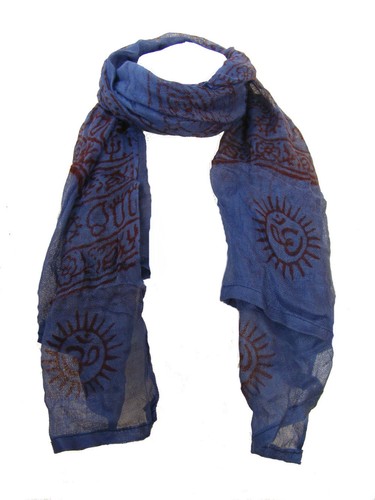 Hand printed indian cotton - indian,