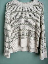 Billie Faiers Stripe knit Jumper Size 12-14 