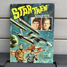 Star Trek Annual 1978 BBC TV Captain Kirk Spock Sci Fi Book Official - Unclipped