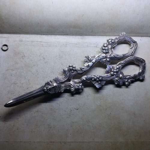 Antique silver plated grape - antique,