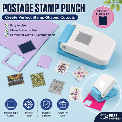 Stamp border punch - punch, shape
