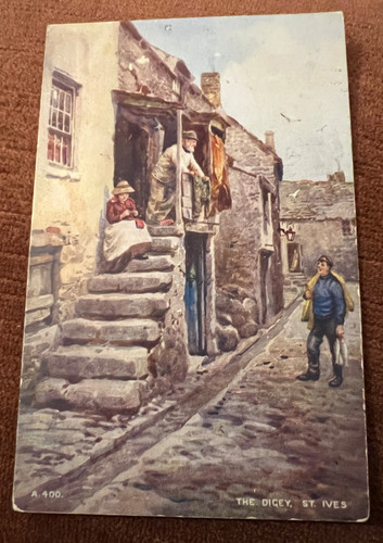 Antique postcard ives - antique,