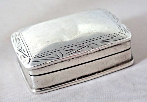 Antique pill small trinket - pill,