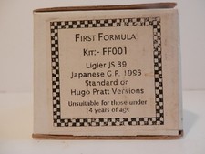 1/43 Scale First Formula