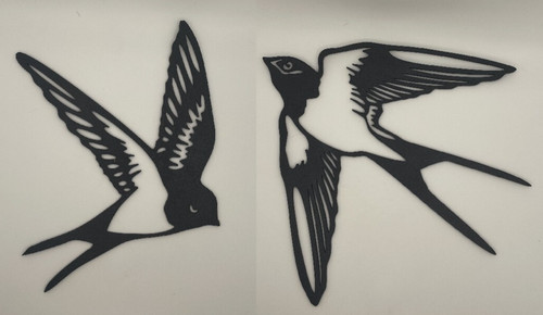 Piece set swallow - piece,